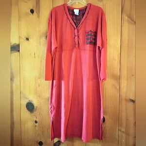 Secret Treasures Knit Empire Waist VNeck Nightgown 2X